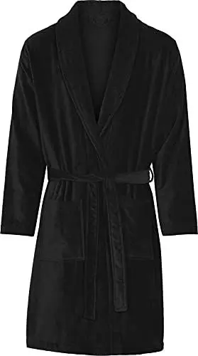 Produktbild: Claudio Mens 4-1890-93-9 Bathrobe, Black, S