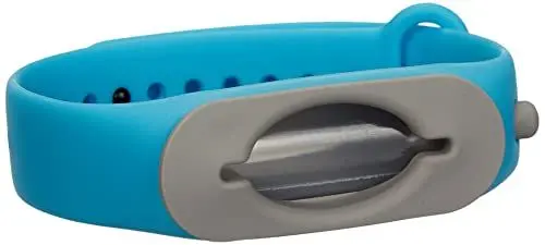 Produktbild: Cleanbrace Hygiene- und Desinfektionsarmband (Blau) | Handdesinfektion für unterwegs | inklusive Refiller