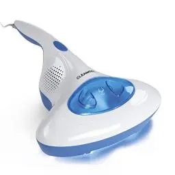 Produktbild: CLEANmaxx Milben-Handstaubsauger | Antimilben-Sauger mit UV-C-Licht | Reinigung und Desinfizierung in einem Schritt | inkl. HEPA Filter (Blau)