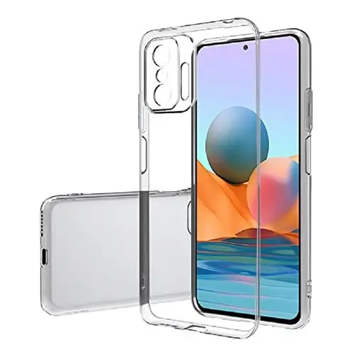 Produktbild: Clear Silikon Hülle für Xiaomi Mi 11 T Pro 5G, Hinten Schutzhülle Ultra Dünn Weiche Stoßdämpfung Kratzfest Bumper Schutzhülle Flexible TPU Handyhülle Durchsichtige Case Cover, Transparent