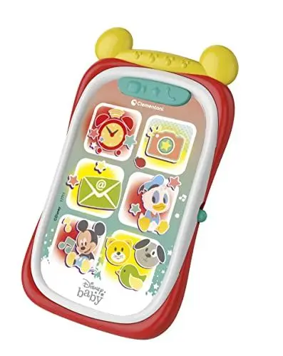 Produktbild: Clementoni 17711 Disney Baby Baby Mickey Smartphone, Kinderhandy mit Licht- und Soundeffekten, interaktives Babyspielzeug für Kleinkinder von 9-36 Monaten, M, Multicolour