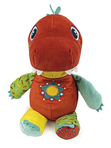 Produktbild: Clementoni - 17847 - Mein Kleiner Dino - Sprechendes Plüschtier Mit Musik, Aktivitätsspielzeug Baby, Lernspielzeug Für Kinder Ab 6 Monate