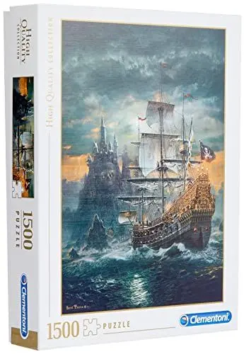 Produktbild: Clementoni 31682.3 Puzzle Kollektion-Das Piratenschiff, 1500 Teile, Multicolor, 6