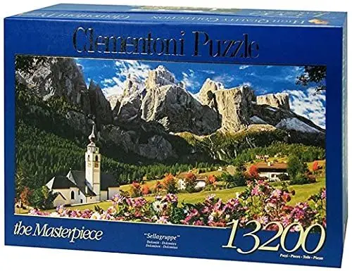 Produktbild: Clementoni 38007 Sellagruppe Dolomiten – Puzzle 13200 Teile, Geschicklichkeitsspiel für die ganze Familie, Erwachsenenpuzzle ab 14 Jahren