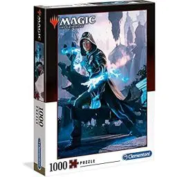 Produktbild: Clementoni 39562 Magic The Gathering – Puzzle 1000 Teile ab 9 Jahren, buntes Erwachsenenpuzzle mit kräftigen Farben, Geschicklichkeitsspiel für die ganze Familie, schöne Geschenkidee