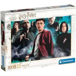 Produktbild: Clementoni 39586 Harry Potter – Puzzle 1000 Teile ab 9 Jahren, buntes Erwachsenenpuzzle mit kräftigen Farben, Geschicklichkeitsspiel für die ganze Familie, schöne Geschenkidee