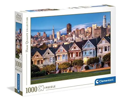 Produktbild: Clementoni 39605 Painted Ladies – Puzzle 1000 Teile ab 9 Jahren, buntes Erwachsenenpuzzle mit kräftigen Farben, Geschicklichkeitsspiel für die ganze Familie, schöne Geschenkidee