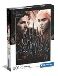 Produktbild: Clementoni - 39651 - Puzzle Game of Thrones - Puzzle 1000 Teile für Erwachsene und Kinder ab 10 Jahre, herausforderndes Geschicklichkeitsspiel für die ganze Familie