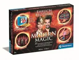 Produktbild: Clementoni 59313 Ehrlich Brothers Modern Magic, Zauberkasten für Kinder ab 7 Jahren, magisches Equipment für 35 moderne Zaubertricks, inkl. 3D Erklärvideos, ideal als Geschenk
