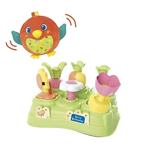 Produktbild: Clementoni 80513 Soft Little Bird In The Garden-Baby Spielzeug 10 Monate (Italienisch, Englisch, Französisch, Deutsch, Spanisch, Niederländisch, Polnisch), Made In Italy Amazon Exclusive
