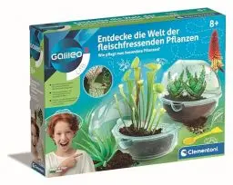 Produktbild: Clementoni Galileo Lab Entdecke die Welt der fleischfressenden Pflanzen - Experimentierkasten mit Samen & Gewächshäusern, für Kinder ab 8 Jahren - 59346