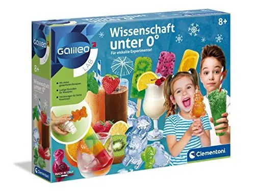 Produktbild: Clementoni Galileo Lab – Wissenschaft unter 0°, Experimentierkasten zum Selbermachen von EIS, Spielzeug für Kinder ab 8 Jahren, köstliche Experimente fürs Kinderzimmer von Clementoni 59166