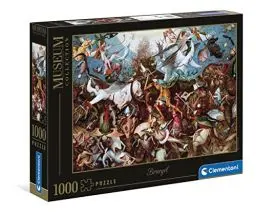 Produktbild: Clementoni - 39662 - Museum Collection Puzzle - The Fall of The Rebel A. - Puzzle 1000 Teile ab 10 Jahren, Erwachsenenpuzzle mit Wimmelbild, Geschicklichkeitsspiel für die ganze Familie, Medium