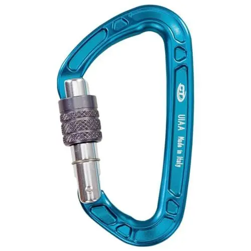 Produktbild: Climbing Technology Aerial Pro SG Karabinerhaken mit Ring, blau