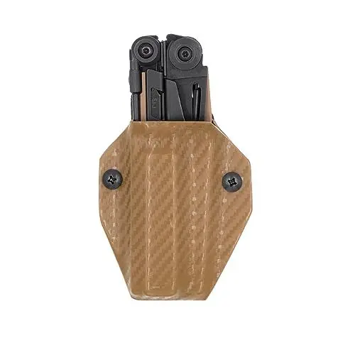 Produktbild: Clip & Carry Schnellziehholster, kompatibel mit LEATHERMAN Mut (braun)