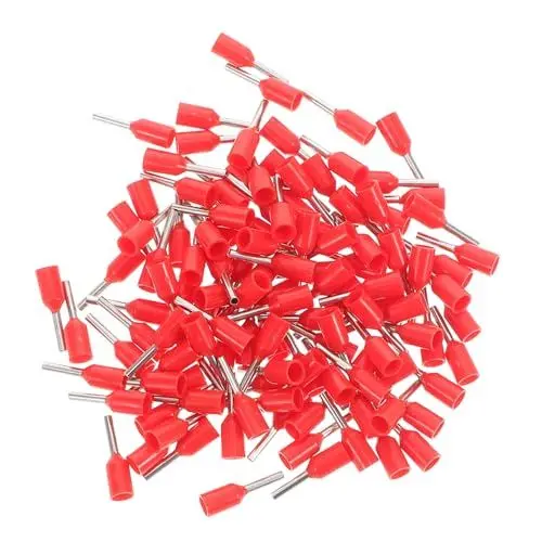 Produktbild: CLISPEED 1000 Stück Anschlussstifte Anschlussklemmen für elektrische Leitungen Drahtenden Klemmen Kabelstecker Elektrische Verbindungsklemmen Aderendhülsen-Kit Aderendhülsen Terminals PVC