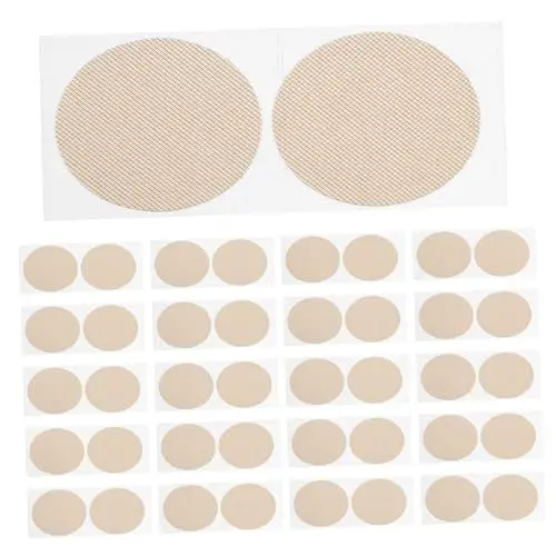 Produktbild: CLISPEED 150 Paar Sport-BH Für Männer Männliches Brustband Selbstklebende Nip Concealer Kleine Brustwarzenpasteten Anti-scheuern Brustwarzenabdeckungen Für Herren Einweg Nylon Mann Zubehör