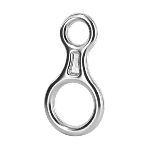 Produktbild: CLISPEED 1Stk kletterwand kletterhelm klettertraining kletterzubehör kletterseil klettertau Abseilausrüstung Kletterkarabiner Kletter-Abseilring Schnalle zum Bergsteigen draussen Unterlänge