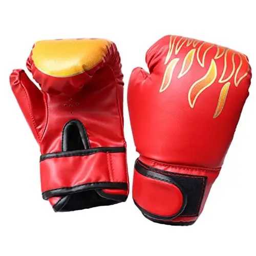 Produktbild: CLISPEED 1 Paar Kinder-Boxhandschuhe Jugend-Stanzhandschuhe Sparringshandschuh Für Das Training Boxhandschuhe Für Kinder Bis Kinder Thai-Handschuh Kinder-Boxsack-Handschuhe Statue