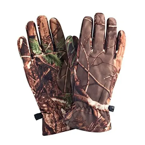 Produktbild: CLISPEED 1 Paar Jagdhandschuhe Ausrüstung Für Herren Handschuhe Für Herren wasserdichte Handschuhe Skihandschuhe Handschuhfutter Für Kaltes Wetter Herren-Jagd-Camouflage-Handschuhe