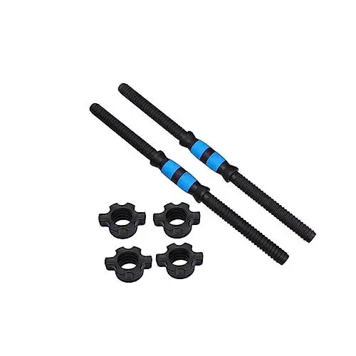 Produktbild: CLISPEED 1 Satz Hantelstange Langhantel - Schloss Hantelklemme Hantel Schraubverschluss Hantel Verbindungsstange Hantel Pleuel Verstellbare Langhantel Pvc Fitness Langhantel-set Gewinde