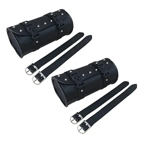 Produktbild: CLISPEED 2-Teiliges -Werkzeugset Leder-Werkzeugset -Satteltaschen Satteltasche Motorradtaschen Für Motorräder -Satteltaschen Knight Toolkit -Tasche