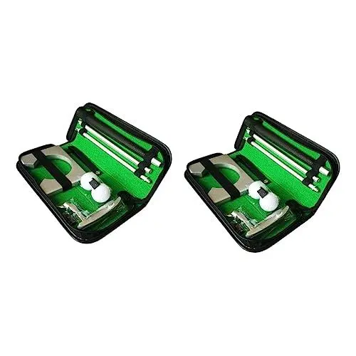 Produktbild: CLISPEED 2 Sätze Putterbecher Becher Mit Putter Golf Zubehör Innenausstattung Golfzubehör Tragbares Set Werkzeugkasten Mini Büro