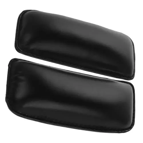 Produktbild: CLISPEED 2st Auto-knieschützer Auto Knieschoner Auto Knieschützer Zubehör Für Den Autoinnenraum Kniekissen Für Die Mittelkonsole Des Autos Kniekissen Für Auto Kniekissen Auto Emulsion Black