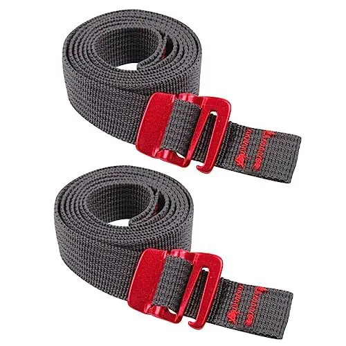 Produktbild: CLISPEED 2st Rucksackgurt Outdoor-bündelungstool Campingzubehör Outdoor-krawatte Camping-bündelungsgürtel Ladungsgurte Bindeband Backpacking-rucksack Bindegürtel Befestigungsgurt Nylon Zelt