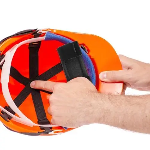 Produktbild: SchweißBand FüR Schutzhelm - Waschbares Und Wiederverwendbares Innenfutter, Ergonomisches Design, Atmungsaktiv Und SchweißAbsorbierend, 2 StüCk