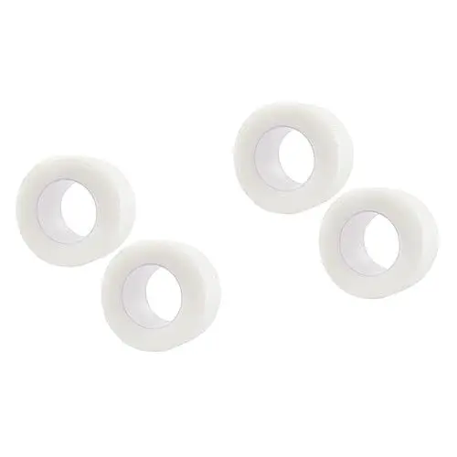 Produktbild: CLISPEED 4 Rollen Nachverfolgen einlegesohlen Flanell-Klebepads Fersengriffe schwarzes Klebeband klare damenschuhe Aufkleber einfügen fußpflege aufkleber Füße -Aufkleber