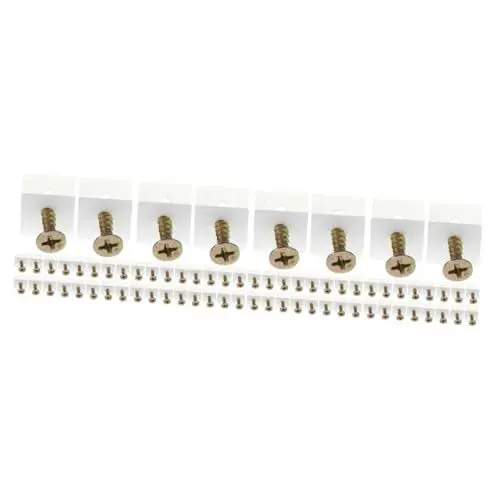 Produktbild: CLISPEED 4 Sätze Schrank Zubehör Das Büro Büroradio Bürolocher Bausatz Slice Schublade Stoppt Schubladenbeschläge Reparatursatz Für Schubladen Möbel Reparaturset Eisen 50 Stück * 4