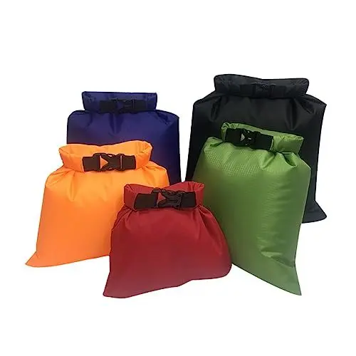 Produktbild: CLISPEED 5 STK Handy Speicher Treibende Aufbewahrungstasche Bootsausrüstung wasserdichte Packsäcke Trockene Tasche Treibende wasserdichte Tasche Outdoor-trockensack Kajak Mittel Und Klein