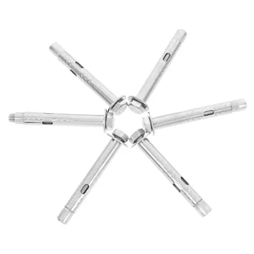 Produktbild: CLISPEED 6 Stück Expansionsbolzen Hochleistungs Expansionsschraubenanker Ankerbolzen Expansionsschraubenbolzen Hochleistungs Expansionsschraubenanker Hochleistungs Befestigungsanker