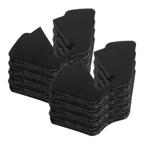 Produktbild: CLISPEED 8 Stück Pufferblock Dirt Bike Teile Dirt Bike Zubehör Teil Dirt Bike Hinterrad Dämpfer Dirt Bike Ersatzteil Nabenbuchse Gummi Schwarz