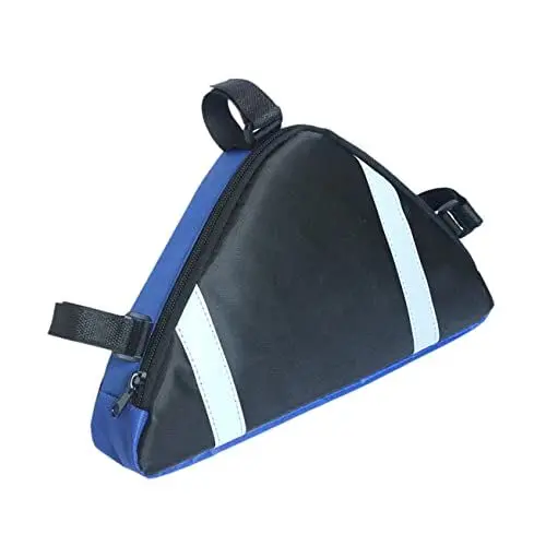Produktbild: CLISPEED Fahrrad Dreieck Tasche Fahrradpacktasche Fahrrad Unter Tasche Dreieckige Fahrradrahmentasche Satteltasche Fahrradaufbewahrungstasche Dreieckige Tasche Blinddarm Tragbar Polyester
