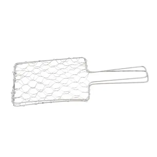 Produktbild: CLISPEED Grillkorb mit Griffen Tragbarer Bbq Fisch Rack für Picknick und Camping Hitzebeständig und Leicht für Grillzubehör und Gemüse Grilling