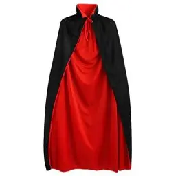 Produktbild: CLISPEED Halloween-Kostüm Karneval kostüm, Vampir Kostüm für Herren Damen Umhang Zauberer Kostüm Scarlet Witch Kostüm für Karneval-Partys, Hexen, Vampir-Cosplay, sehr geheimnisvoll zu tragen