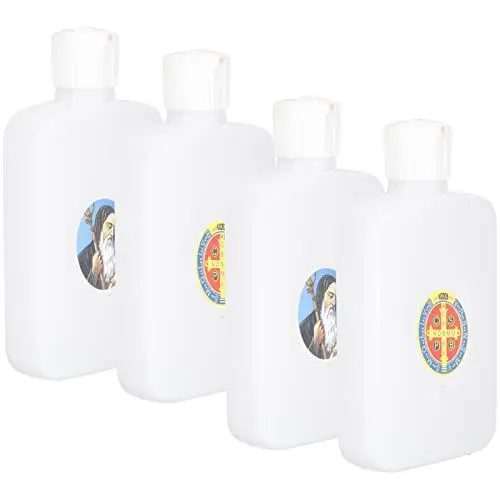 Produktbild: CLISPEED Kirchendekoration Weihwasserflasche 6Pcs Kreuz Katholische Christliche Weihwasserflasche Haussegen Einweihungsgeschenk Religiöse Christliche Ostern Partybevorzugung Wasserbehälter