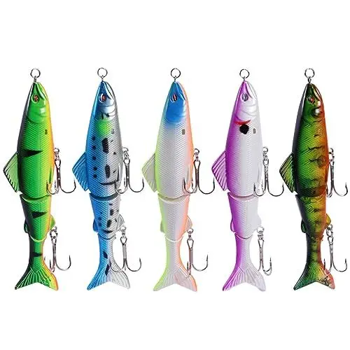 Produktbild: CLISPEED Köder Zum Angeln Auf Bass Angelköder Salzwasser-jigs Locken Angeln Mit Künstlichen Ködern Fischköder Bass Forelle Fischköder Für Bass Schwimmköder Bass Lockt Fisch Lockt Bleistift