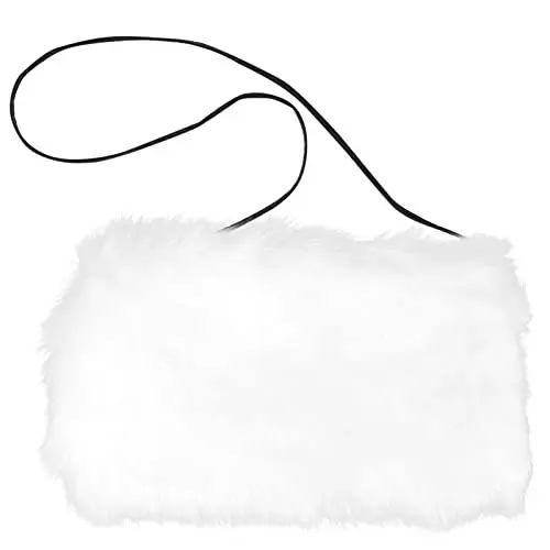 Produktbild: CLISPEED Armwärmer & Muffs für Damen: Kunstpelz-Frauen-Winter-Handwärmer Pelziger Plüsch- Fuzzy-Beutel Verdickter Bequemer Winter-Armwärmer Für Kaltes Wetter