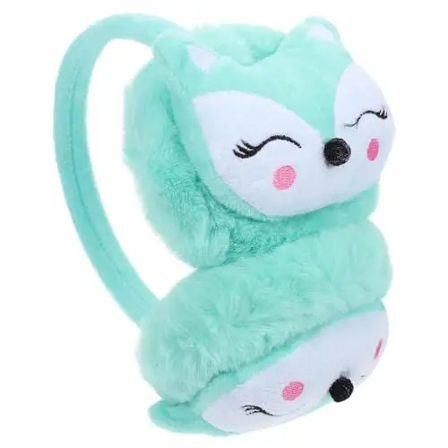 Produktbild: CLISPEED Plüschpelzohrenschützer 1Pc Verstellbares Ohr Pelziger Süßer Fuchs Für Wärmere Gefüllte Gemütliche Winter- -Wetter-Muffen Ohrenschützer Abdeckung Unisex- Flockige Kinder Gehörschutz
