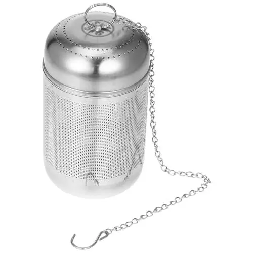Produktbild: CLISPEED Tee-Ei Für Losen Tee: Teesieb Aus Edelstahl Mit Aufhängekette Tee-Ei Für Teekannen Tassen Tassen Losen Tee Kräutertee Schwarzen Tee Usw. 2Er-Pack