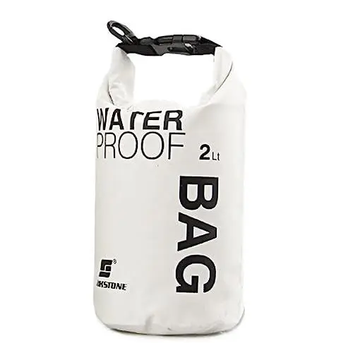 Produktbild: CLISPEED Wasserfeste Tasche wasserdichte Outdoor-Tasche wasserdichte Trockentasche wasserdichte Kameratasche 2l wasserdichte Tasche Draussen Eimertasche Weiß