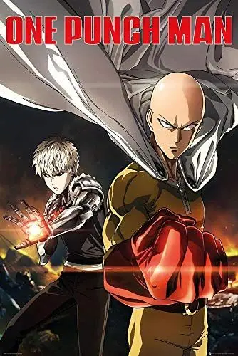 Produktbild: Close Up PP34383 One Punch Man Poster Destruction (61cm x 91,5cm)