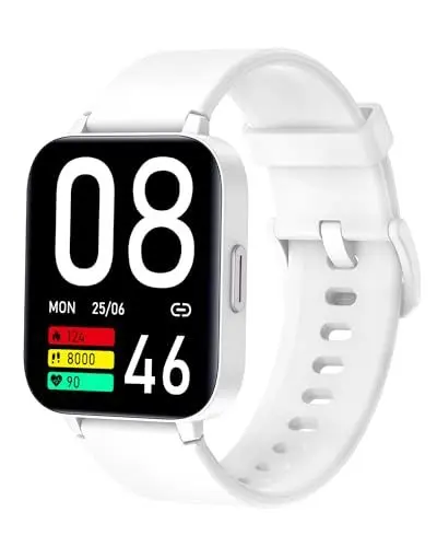 Produktbild: Cloudpoem Smartwatch,HD Voll Touchscreen Fitness Tracker Uhr Fitnessuhr mit Benachrichtigungen Pulsmesser Schlafmonitor Schrittzähler 100+ Sportmodi SpO2 Smartwatch Damen Herren für iOS Android