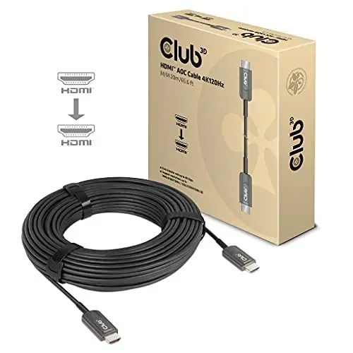 Produktbild: Club 3D HDMI™ AOC Kabel 4K120Hz St./St. 20 Meter