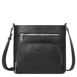 Produktbild: CLUCI Damen Umhängetasche Weiche Vegane Lederhandtaschen Vintage Designer Multi Taschen Reise Schultertasche Schwarz