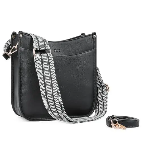 Produktbild: CLUCI Handtasche für Damen, Kleine Umhängetasche Schultertasche PU Leder, Handy Schultertasche Crossbody Bags für Frauen mit zwei Schultergurte