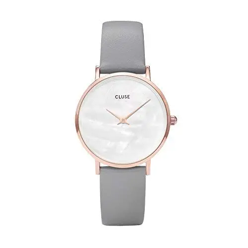 Produktbild: Cluse Damen Analog Quarz Uhr mit Leder Armband CL30056